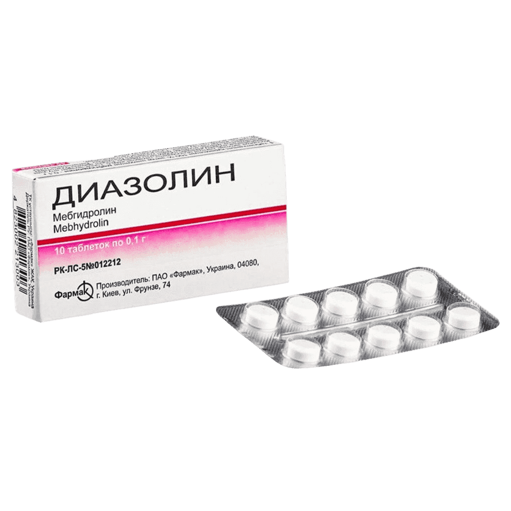 Diazolin 0,1 q 10 əd.