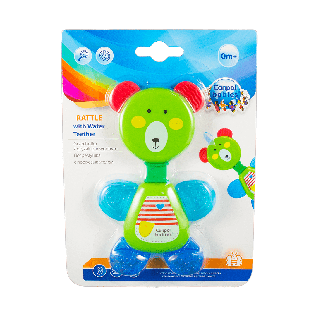 Su dişləri ilə rattle - Bear