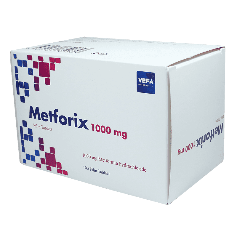 Метфорикс 1000 мг. 100 шт. 