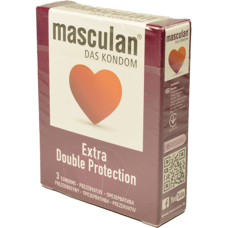 Qoruyucu "Masculan" extra double 3 əd.