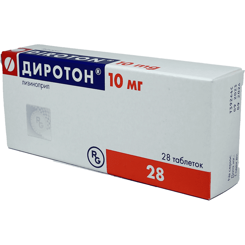 Diroton 10 mg. 28 əd.