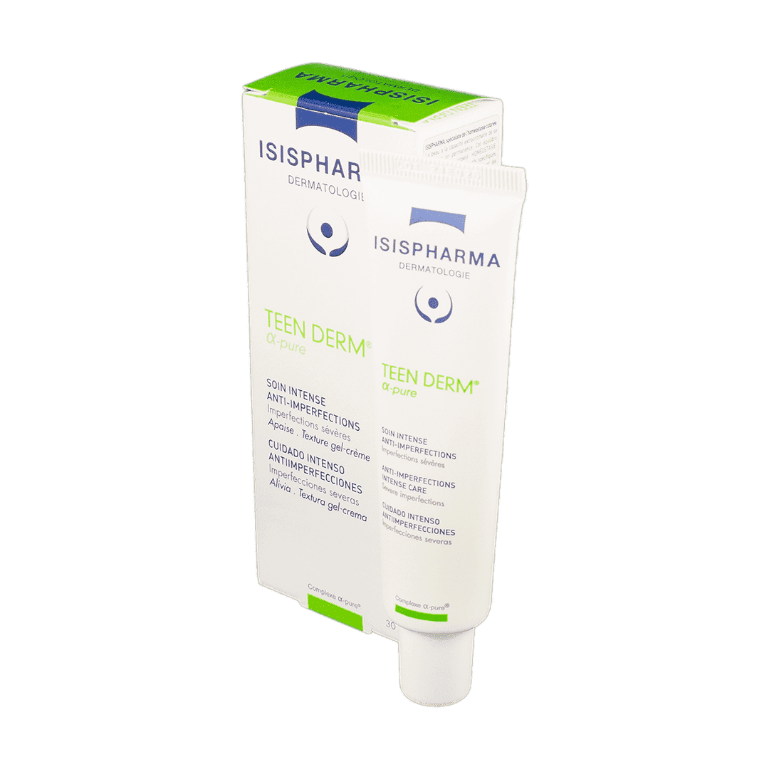 Isis Pharma Krem-gel Teen Derm Alpha Pure problemli dəri üçün intensiv baxım, 30ml