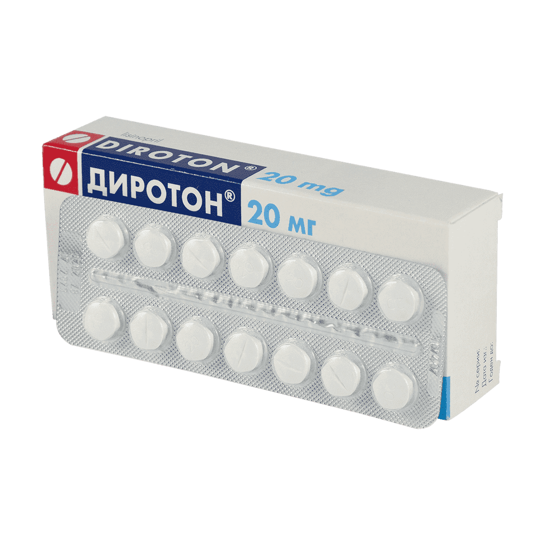 Diroton 20 mg. 28 əd.