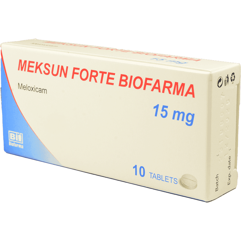 Meksun forte 15 mq 10 əd