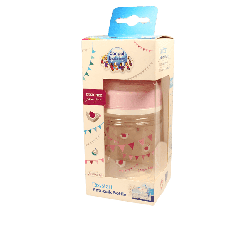 Enli boyunlu anti-kolik şüşəsi Easy Start-Yeni doğulmuş körpə 240 ml