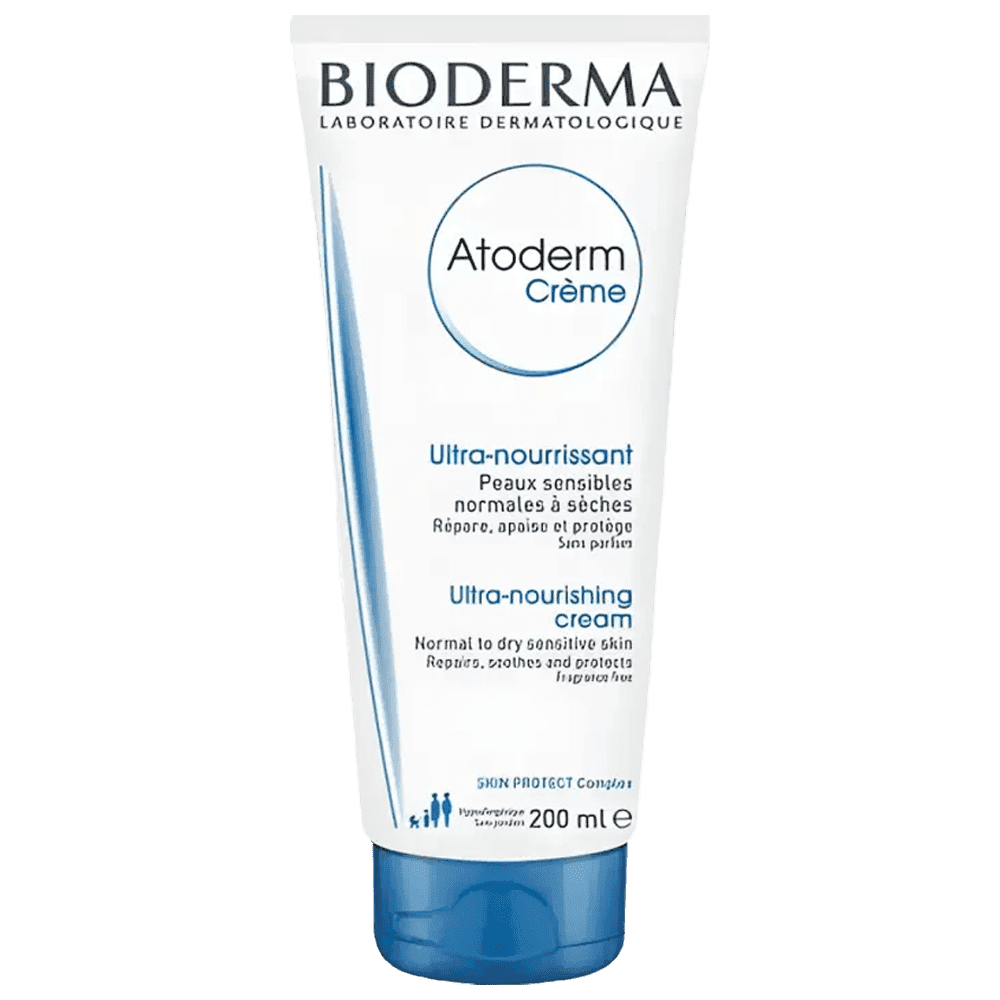 Bədən və üz kremi, quru dəri üçün, 200 ml