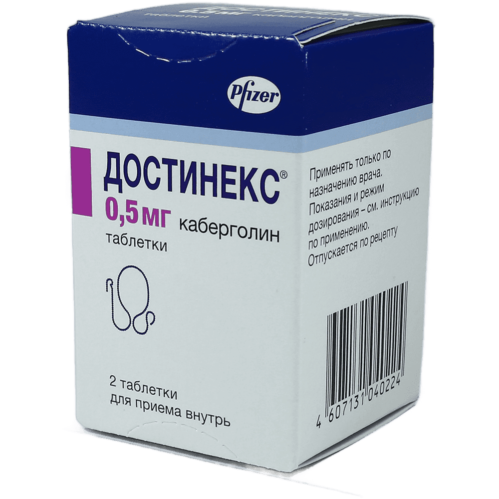 Dostinex 0,5 mq 2 əd.