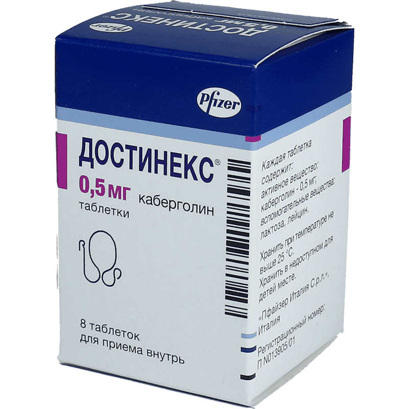 Dostinex 0,5 mq 8 əd.