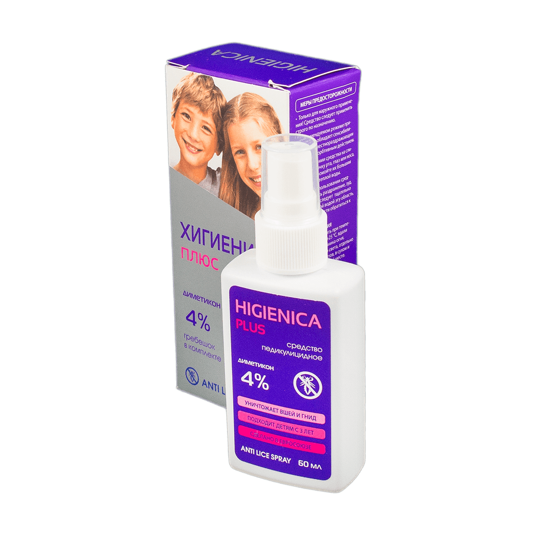 Higienica plus losyon bitlərə və nitlərə qarşı 60 ml