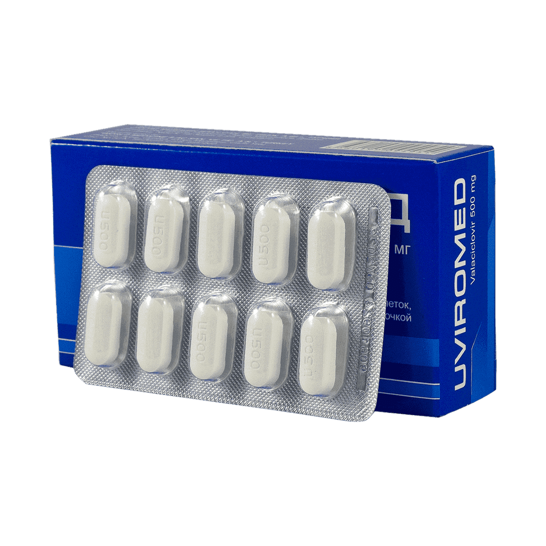 Uviromed 500 mq 10 əd.