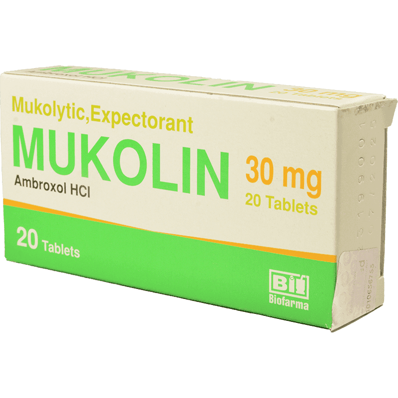 Mukolin 30 mq 20 əd