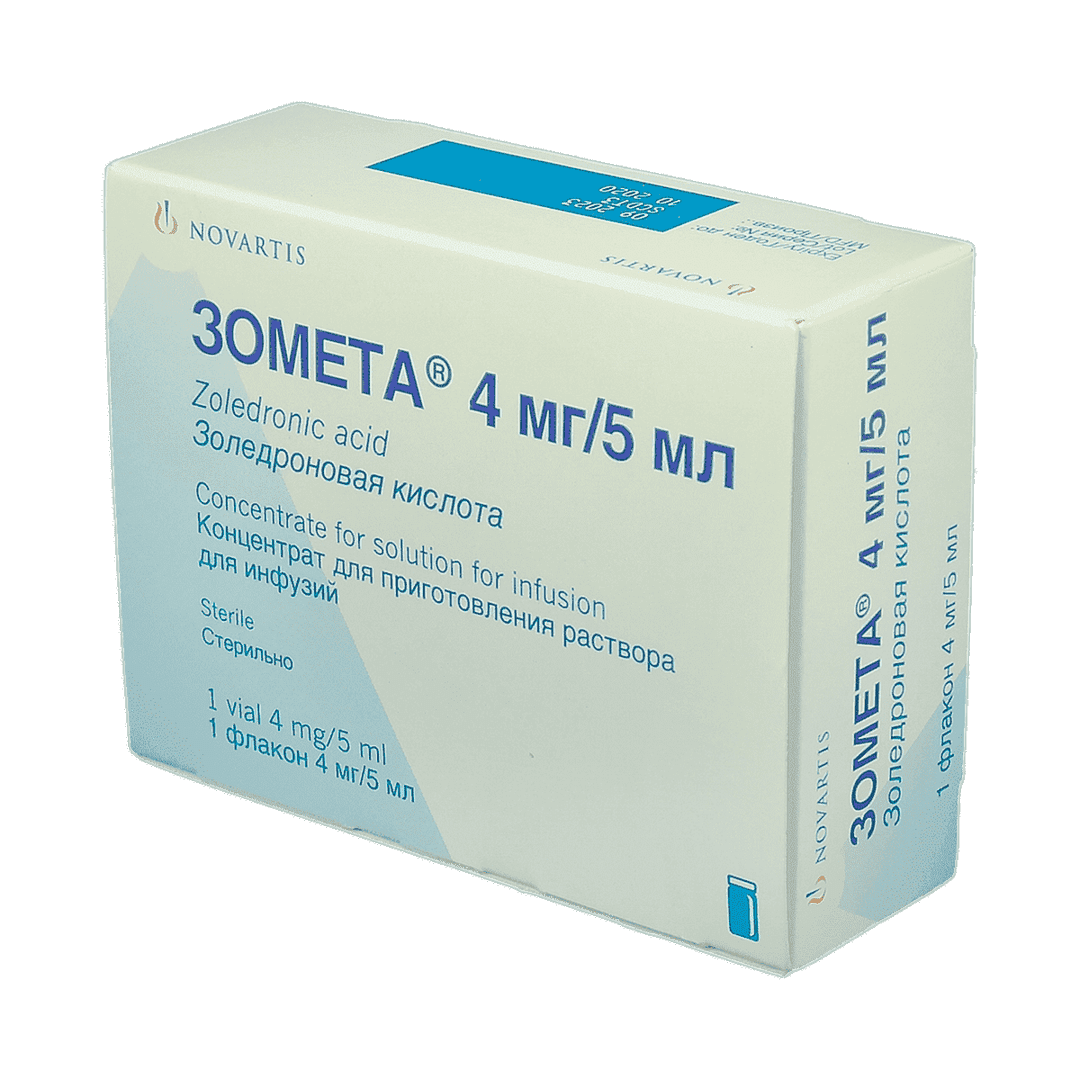 Zometa 4 mq/5 ml 1 əd