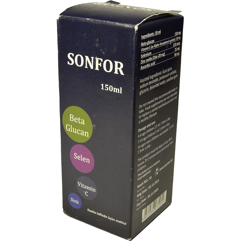 Sonfor 150 ml.