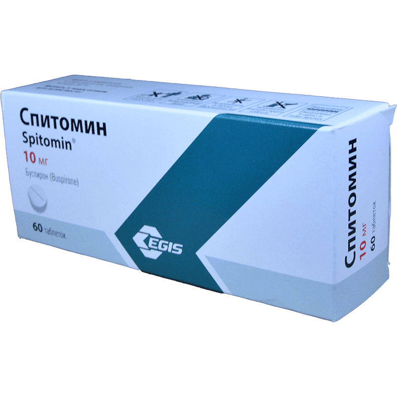 Spitomin 10 mg. 60 əd.