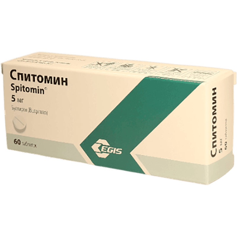 Spitomin 5 mg. 60 əd.
