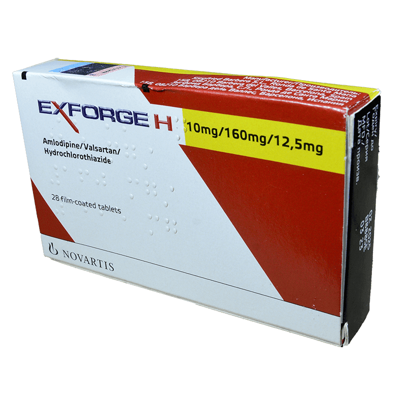 Exforge HCT 10/160 mg./12,5 mg. 28 əd.