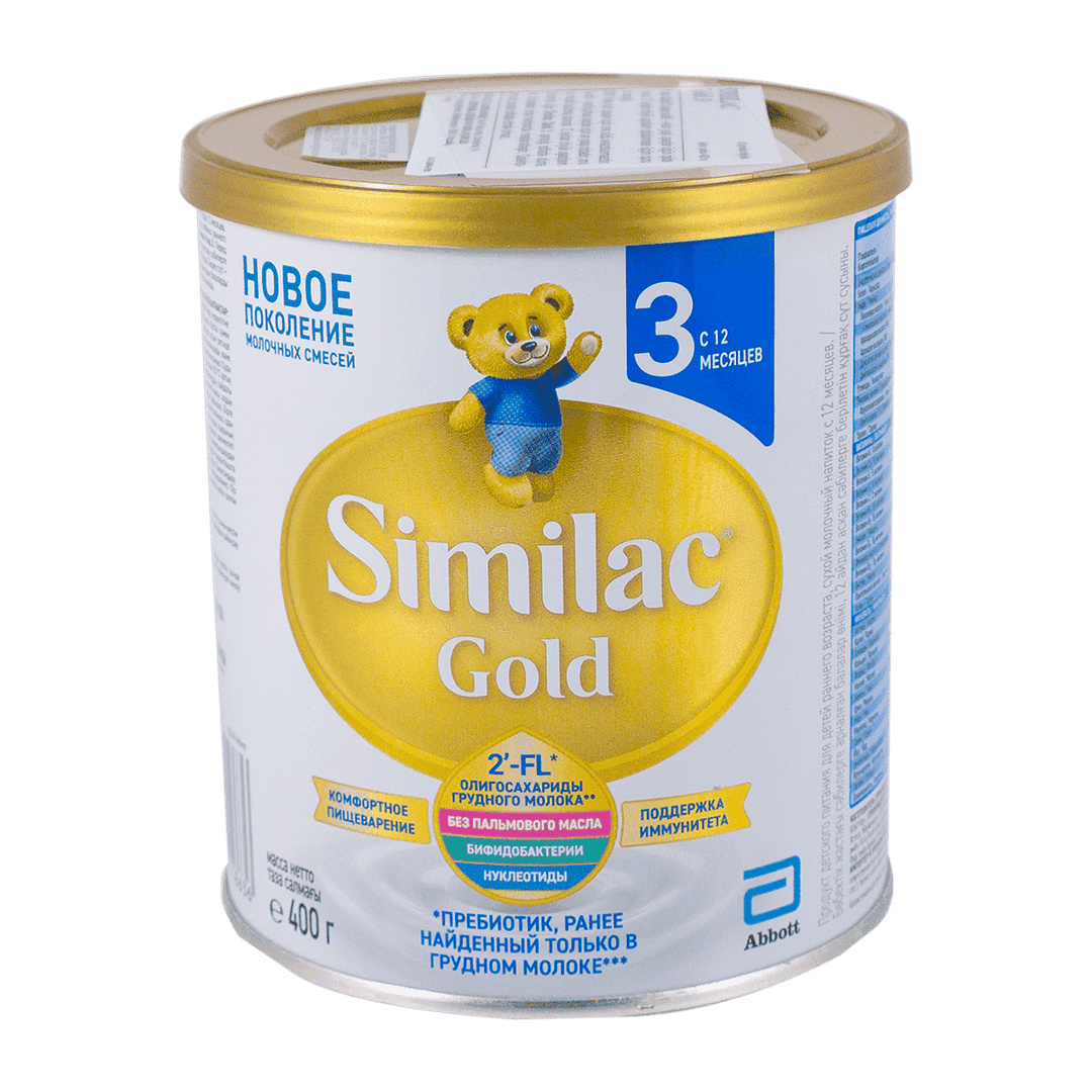 Uşaq qidası Similac-3 Gold süd qarışığı 400 q