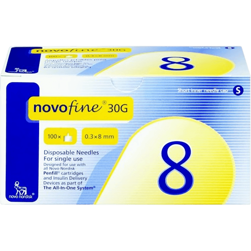 NovoFine iynələr 8 mm, 100 əd