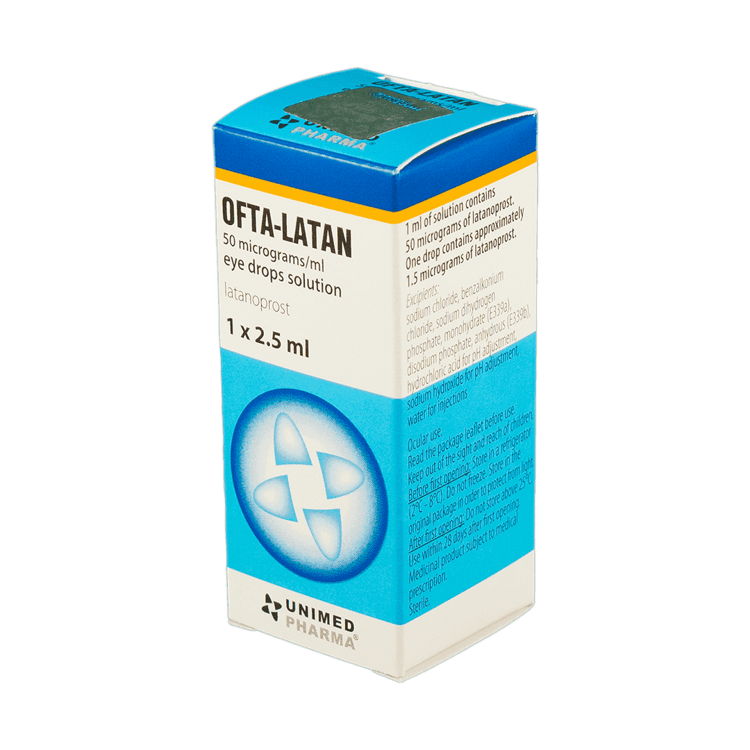 Ofta-latan 50 mkq/ml 2,5 ml