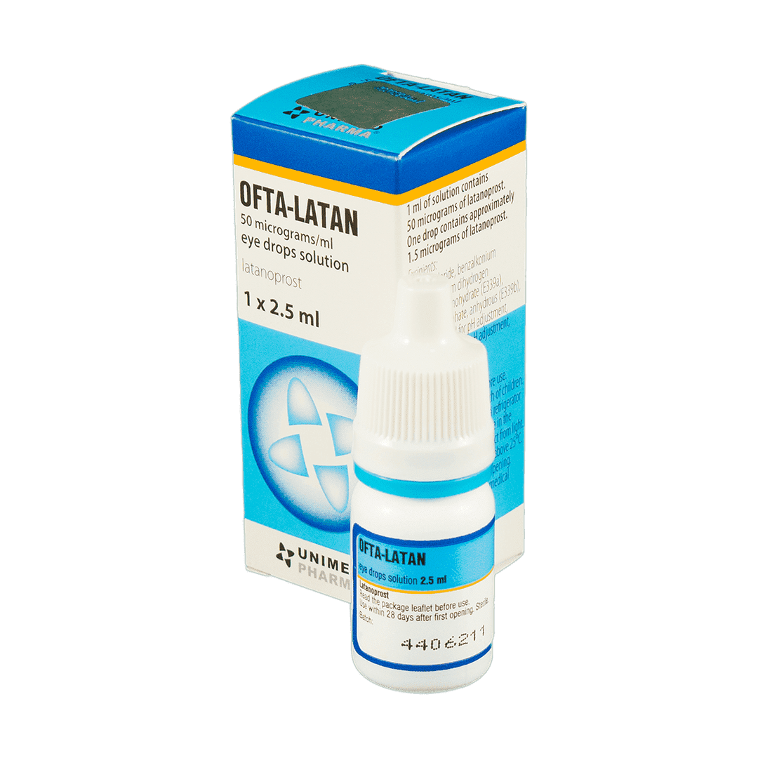 Ofta-latan 50 mkq/ml 2,5 ml