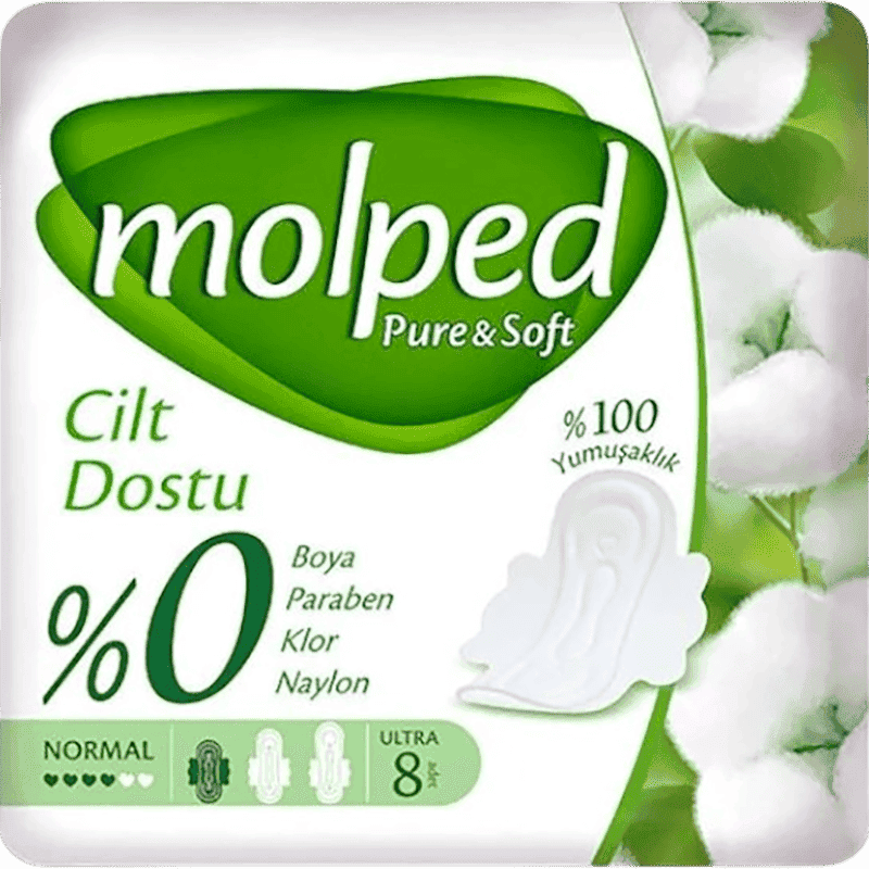 Molped padlar təmizlik və yumşalıq normal 8 əd