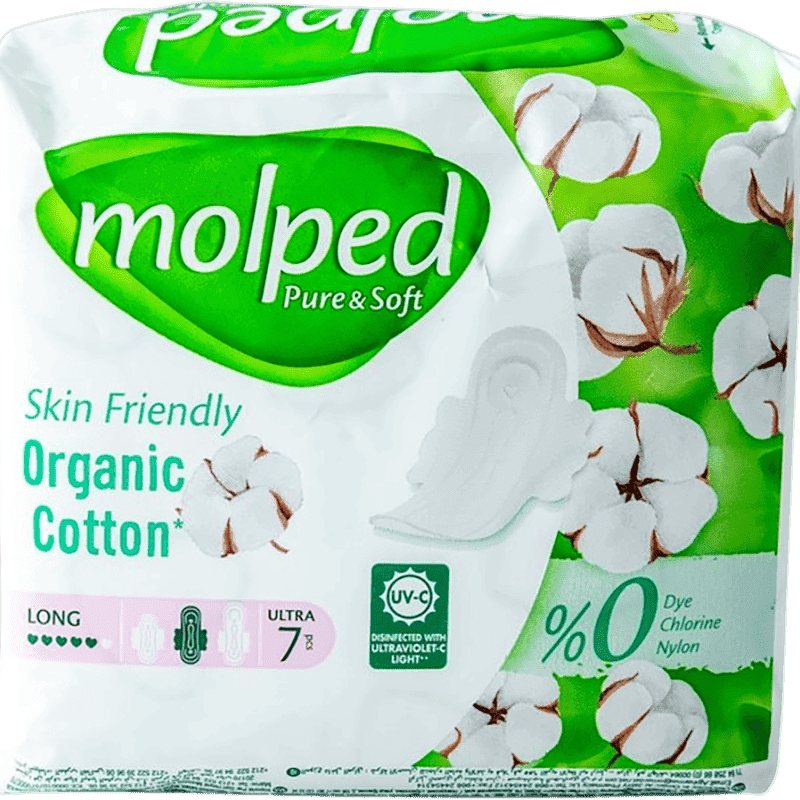 Molped pure soft long padlar 7 əd
