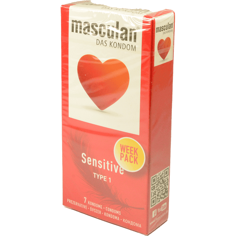 Qoruyucu "Masculan" sensitive 7 əd.