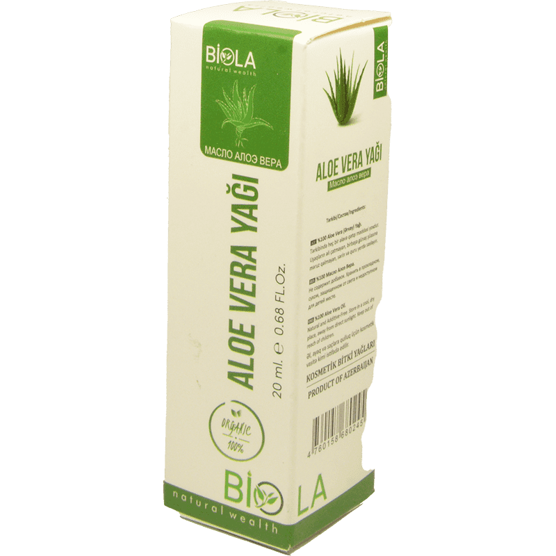 Aloe vera yağı 20 ml.