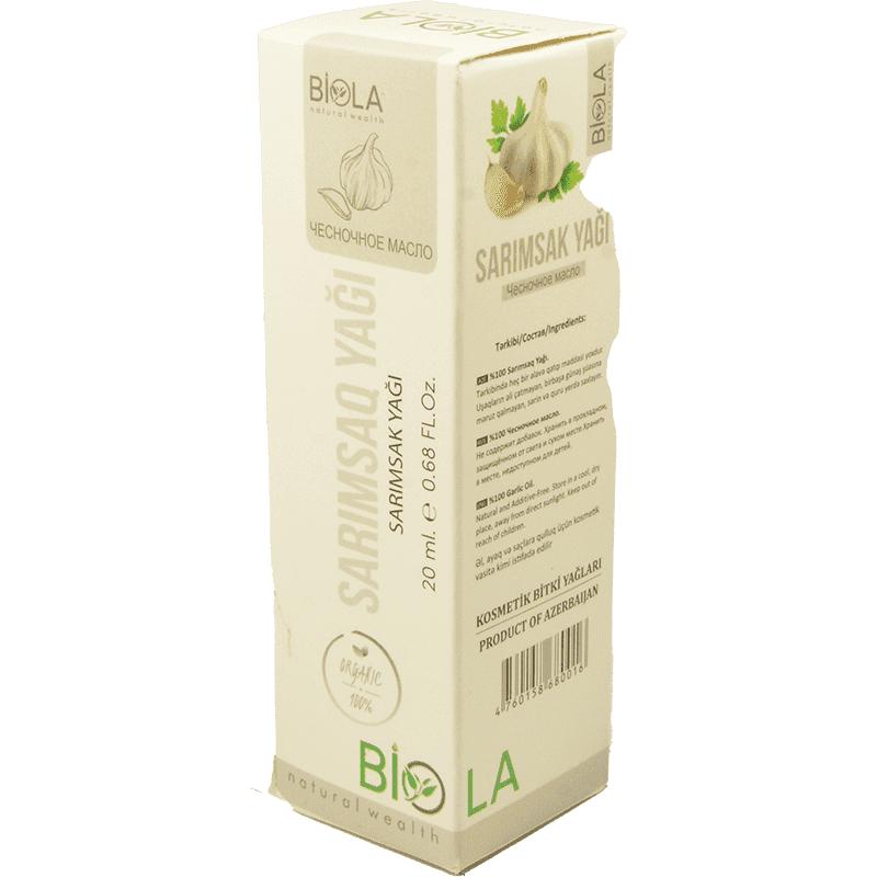 Sarımsaq yağı 20 ml.