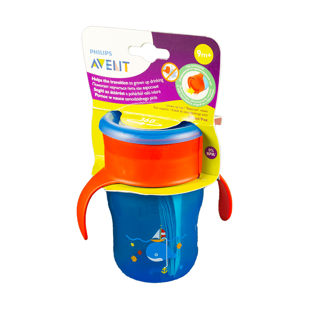 Sippy fincan dəsti 9 aylıq 260 ml