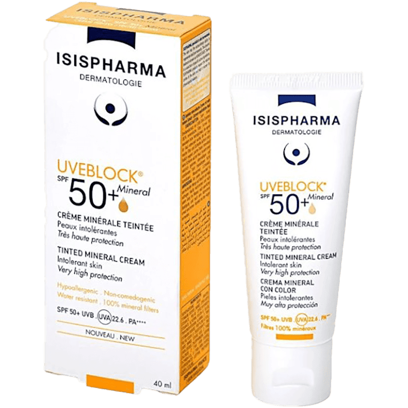 Isis Pharma Günəşdən qoruyucu üz kremi Uveblock SPF50 40ml