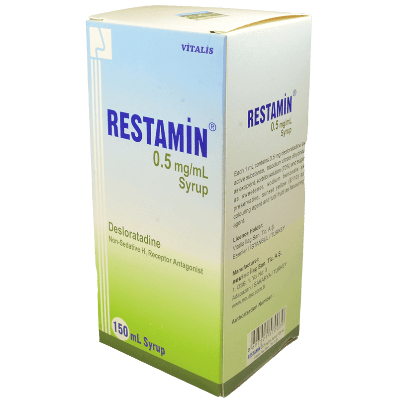Restamin 0,5 mq/ml 150 ml