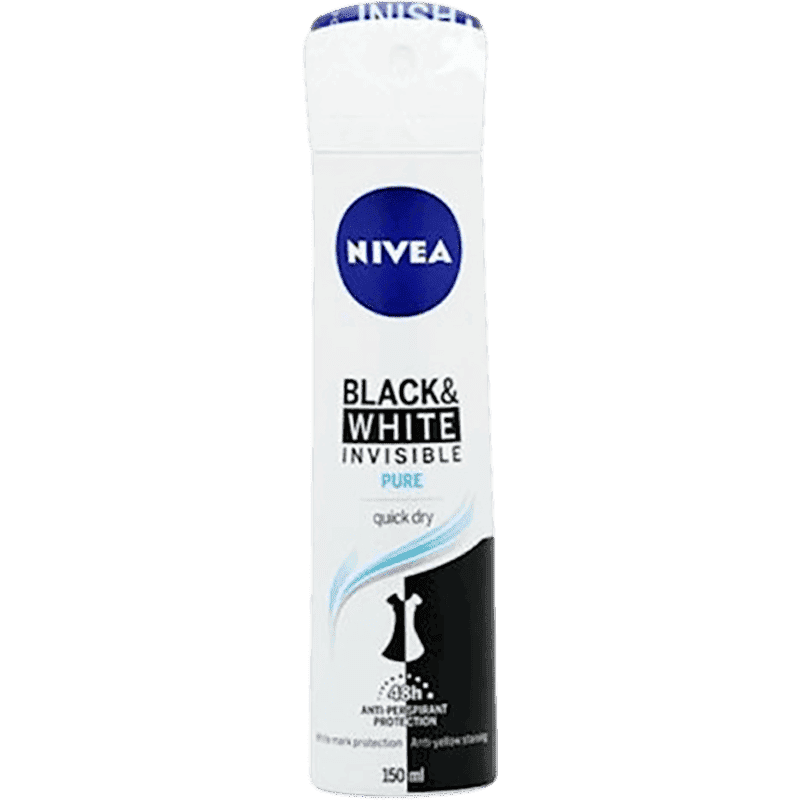 Nivea antiperspirant deo görünməz qorunma 48 saat xanım üçün 150 ml