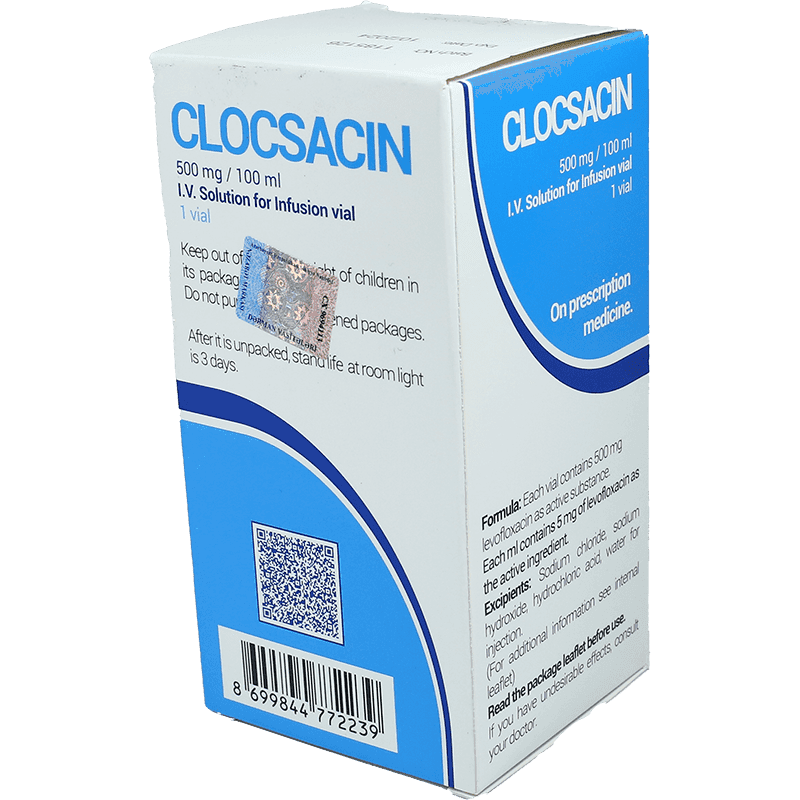 Clocsacin 500 mq / 100 ml