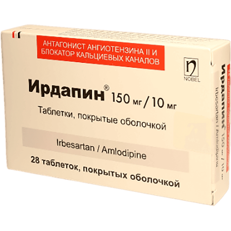 İrdapin plus 150 mg./10 mg. 28 əd.