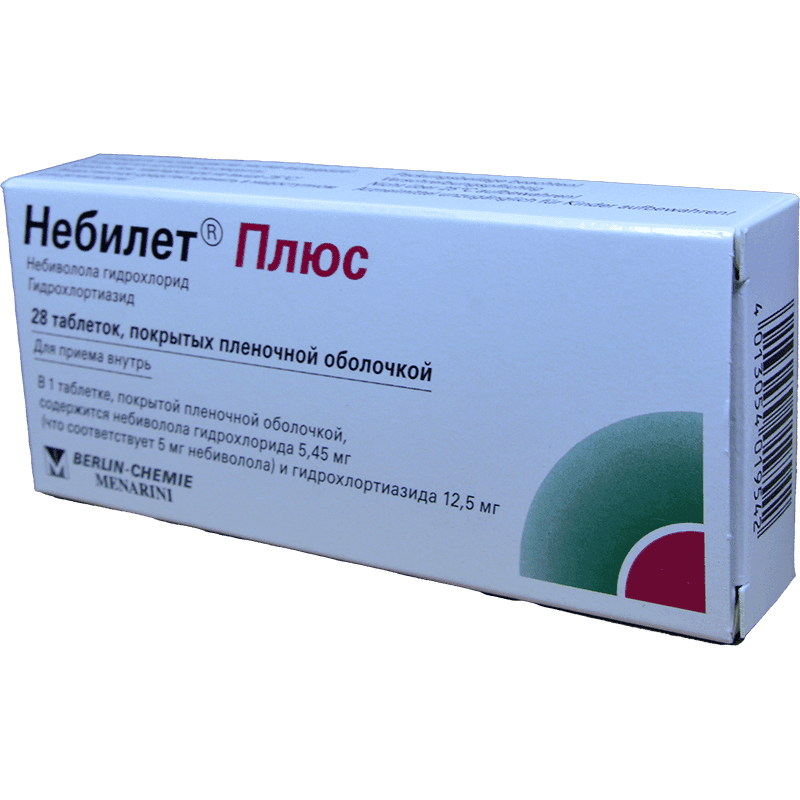 Nebilet plus 5/12 mg. 28 əd.