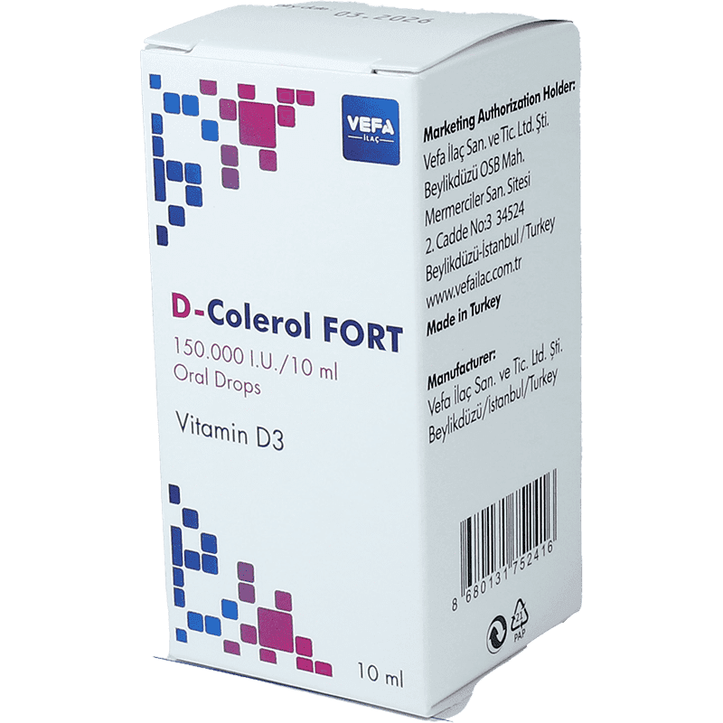 D-colerol Fort 15000 IU 10 ml