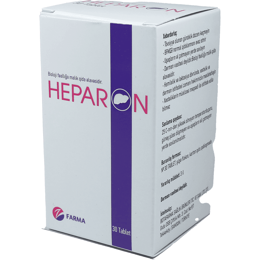 Heparon 30 əd.