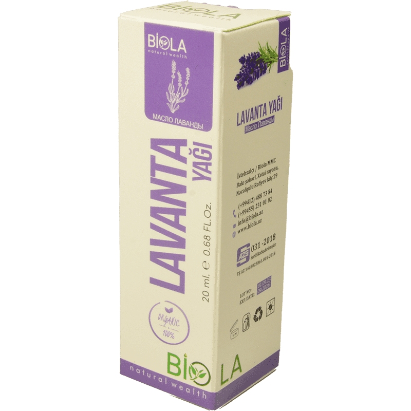 Lavanda yağı 20 ml.