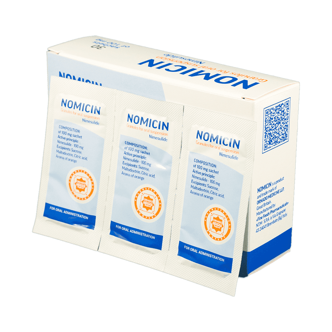 Nomicin 100 mq 30 əd