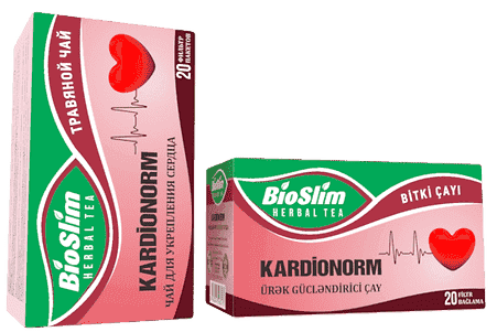 Bioslim Cardionorm tea 20 əd