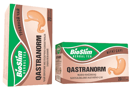 Bioslim Gastronorm tea 20 əd