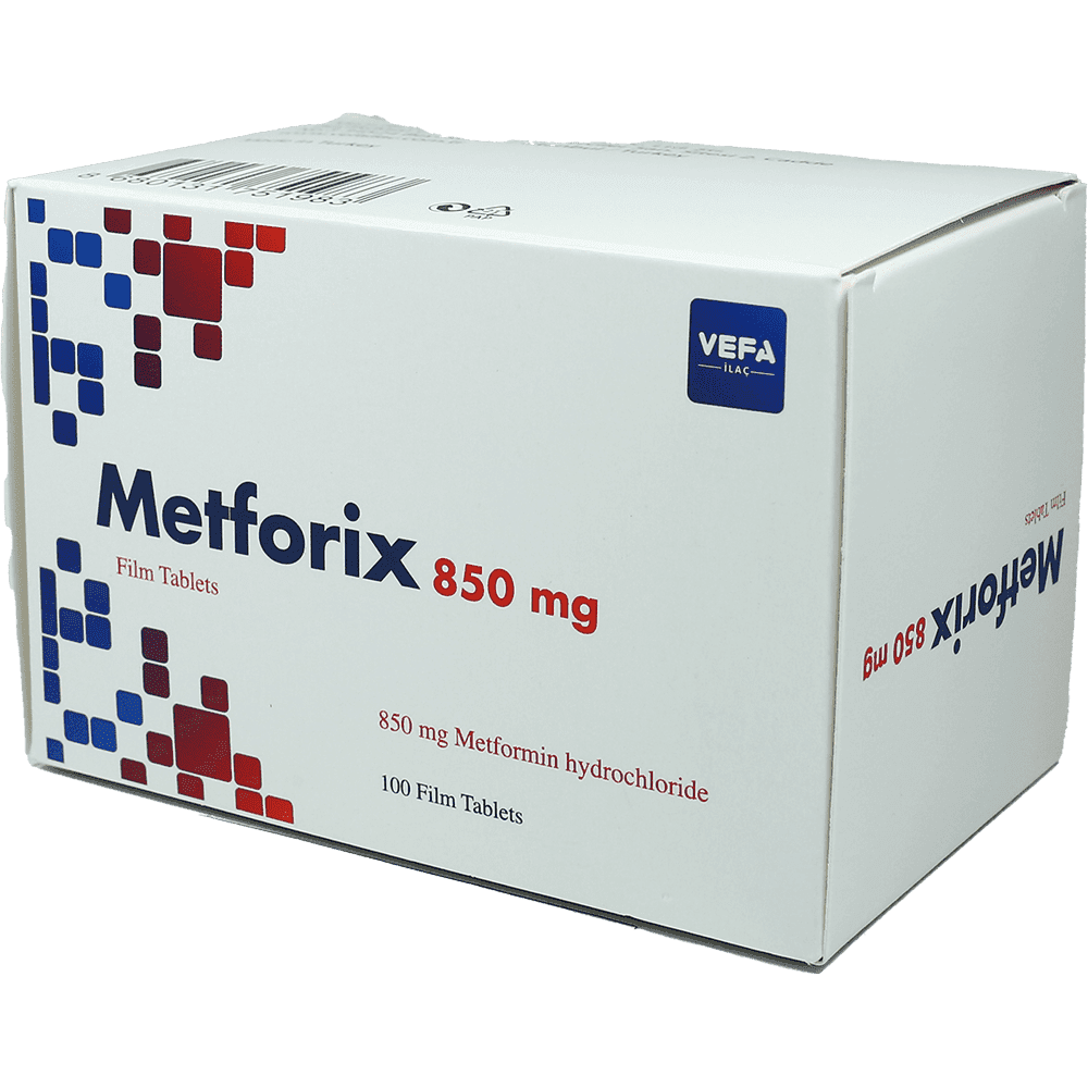 Metforix 850 mq 100 əd.