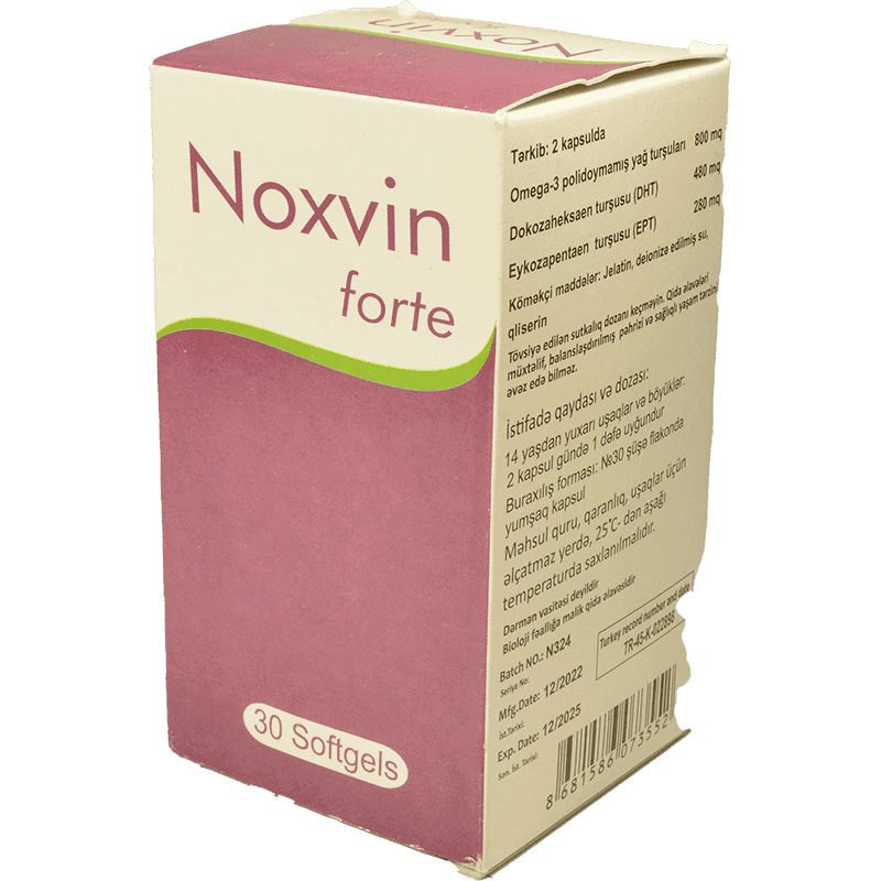 Noxvin forte 30 əd