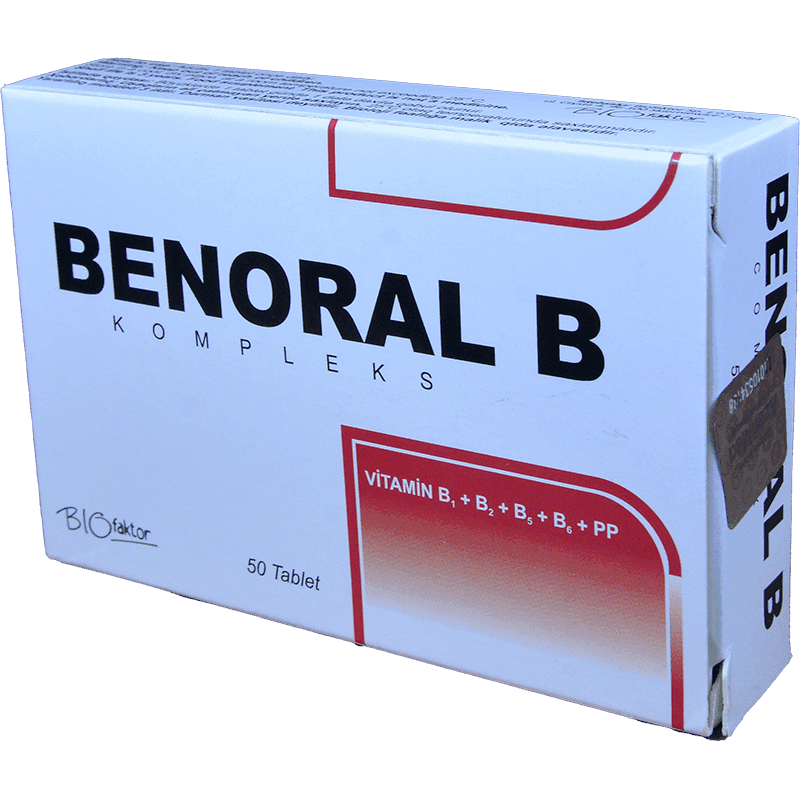 Benoral- B complex 50 əd.