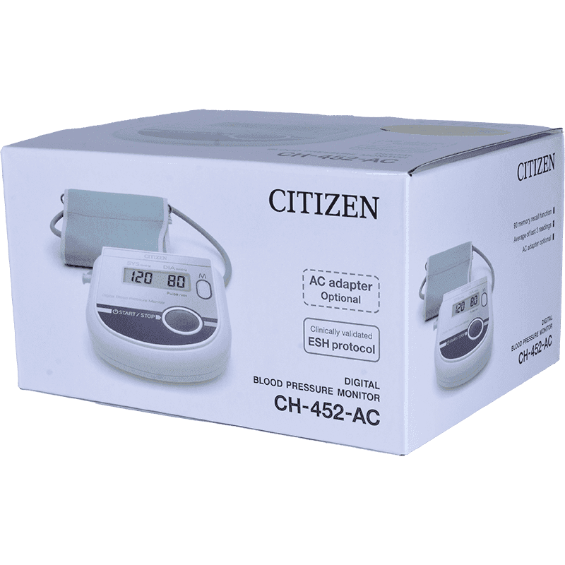 Tonometr elektron Citizen CH452 AC adapter ilə