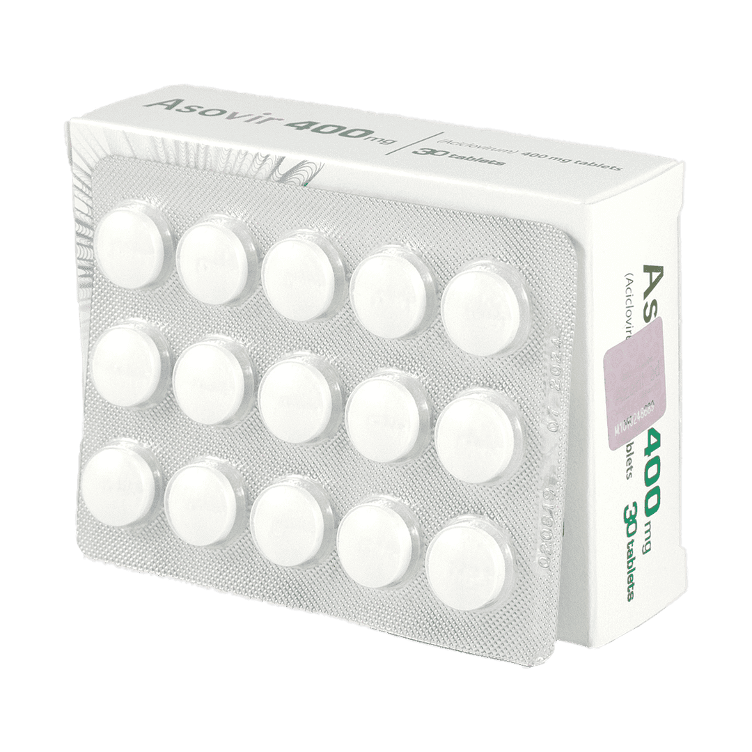 Asovir 400 mq 30 əd.
