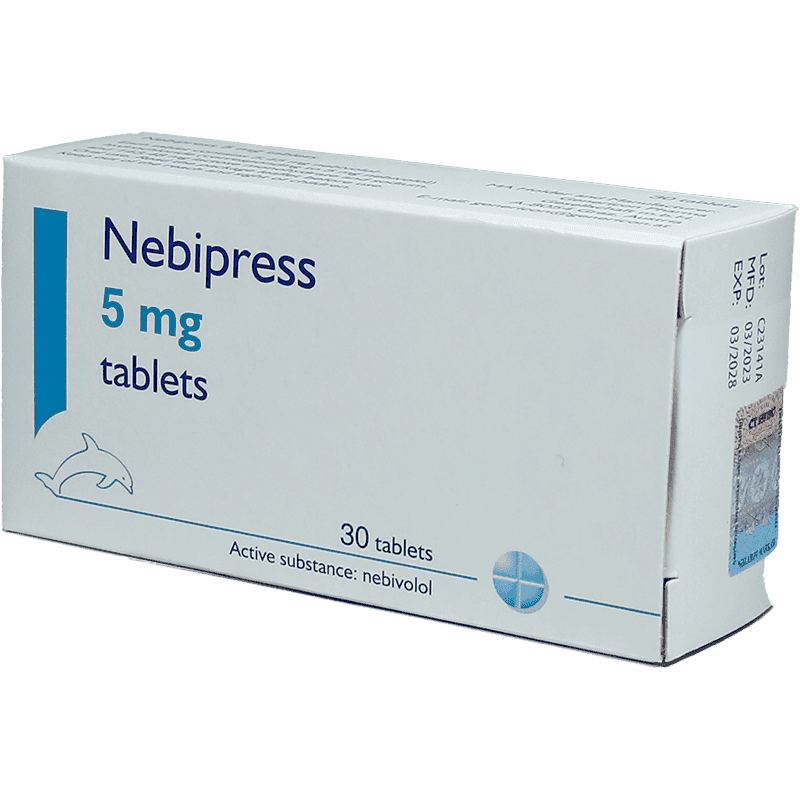 Nebipress 5 mg. 30 əd.