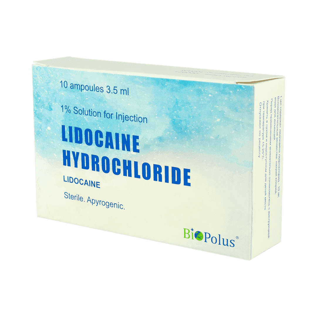 Lidokain 1% 3,5 ml 10 əd