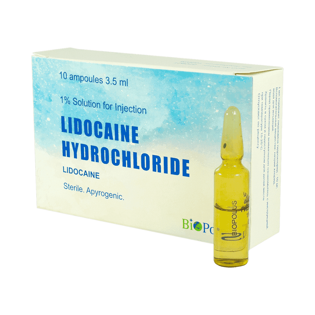 Lidokain 1% 3,5 ml 10 əd